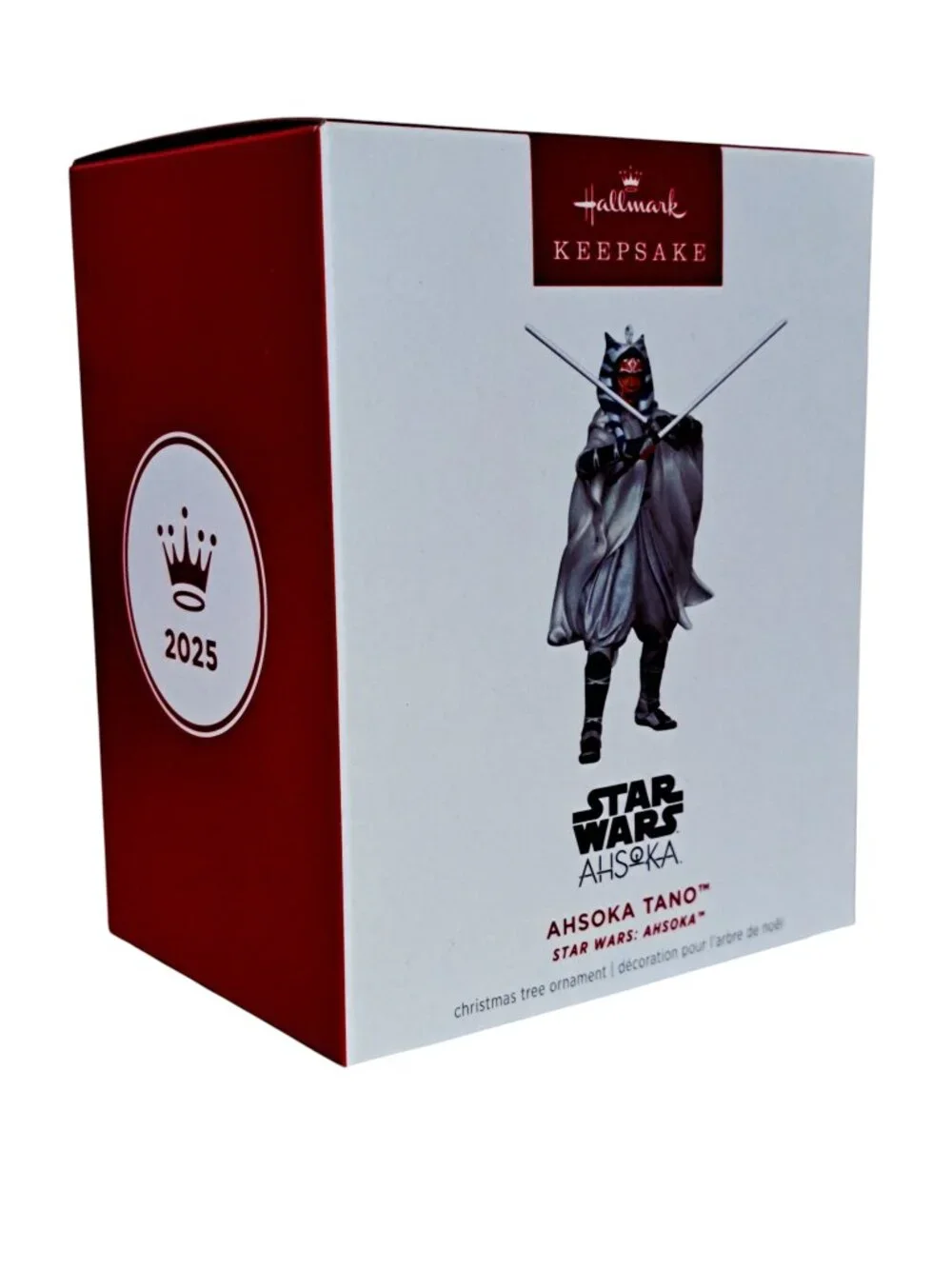 Hallmark Keepsake Star Wars Ahsoka Tano Christmas Ornament White Robes QXR8705